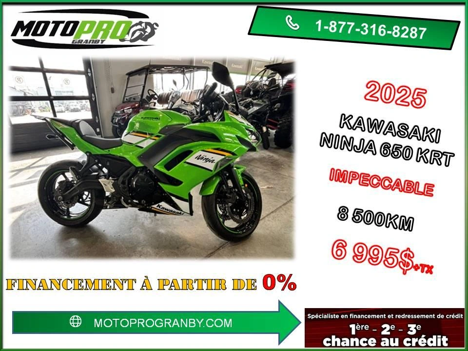 Kawasaki Ninja 650 Krt Ninja 650 Ninja650 Ex650 Ex 650 Krt Impeccable 2025 alt