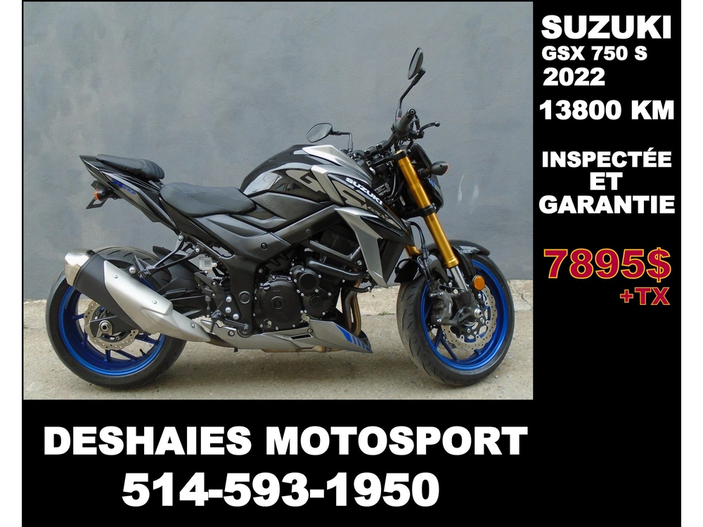 Suzuki Gsx 750s 2022 alt