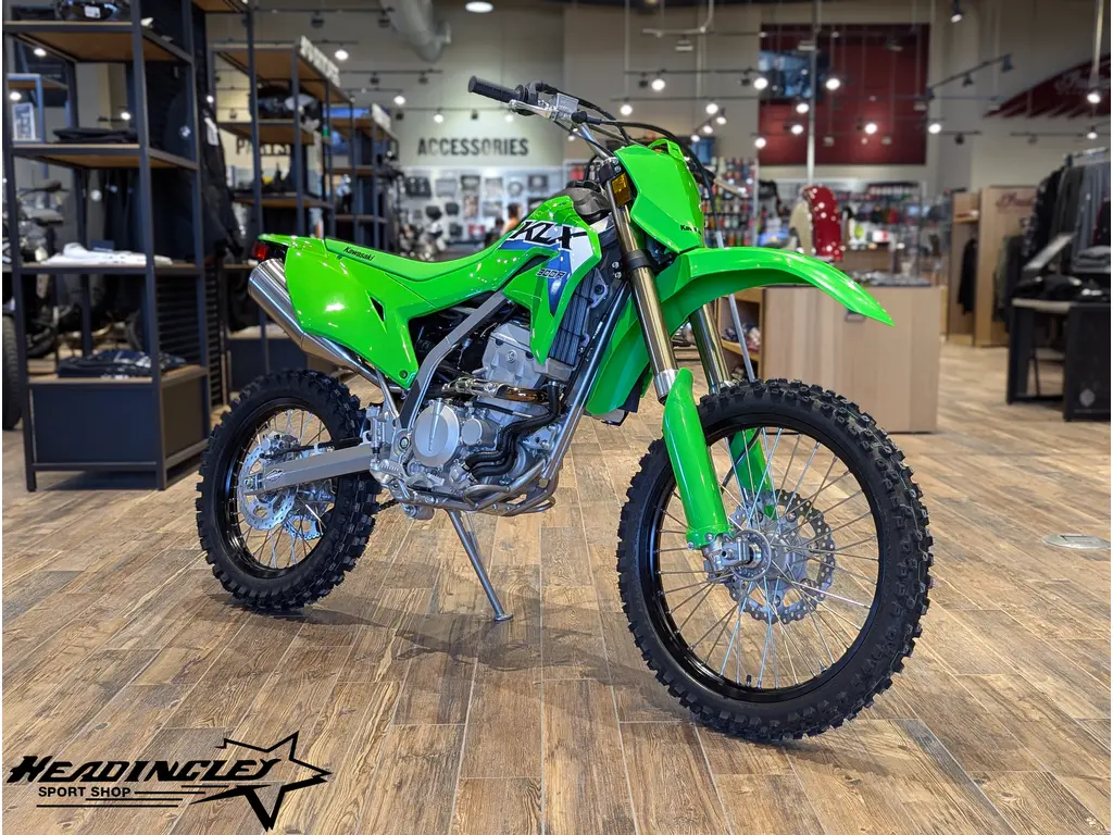 2027 Kawasaki KLX300R // Lime Green 