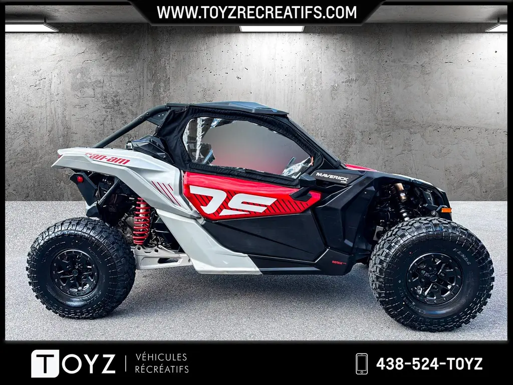 Can-Am MAVERICK X3 DS TURBO RR 200 HP CABINE + CHAUFFAGE 2024