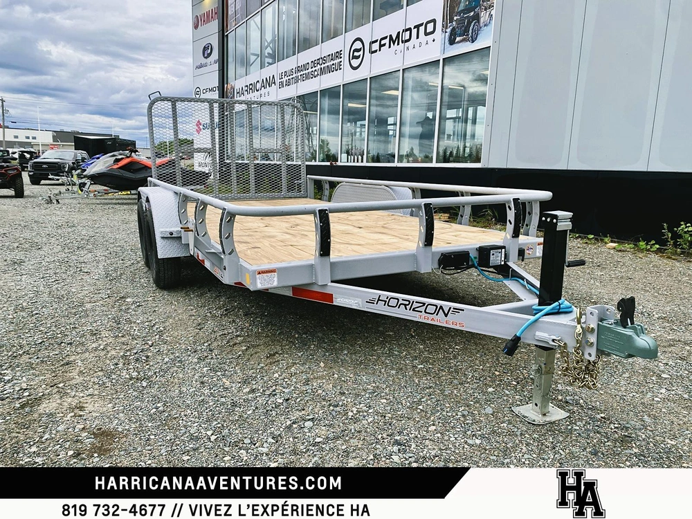Horizon Remorque 14x77x22 Double Essieu 2027 alt