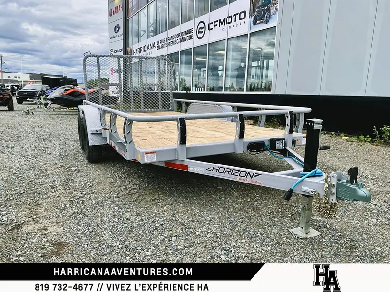 Horizon REMORQUE 14X77X22 double essieu 2027