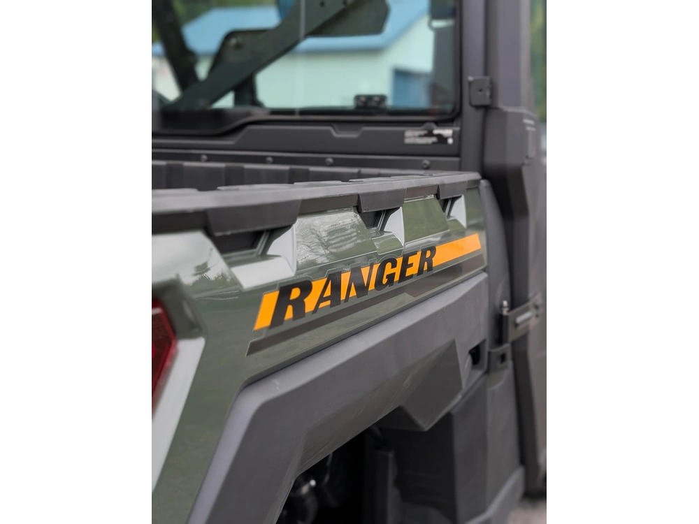 2027 Polaris Rgr Xp 1000 Ns Premium - Army Green Utv Cabine Chauffée Climatisée 4 Saisons Travail Hiver Fermée Déneigement Chasse Bois Transport Ferme Haut De Gamme Defender Limited Mule Kubota Gator alt