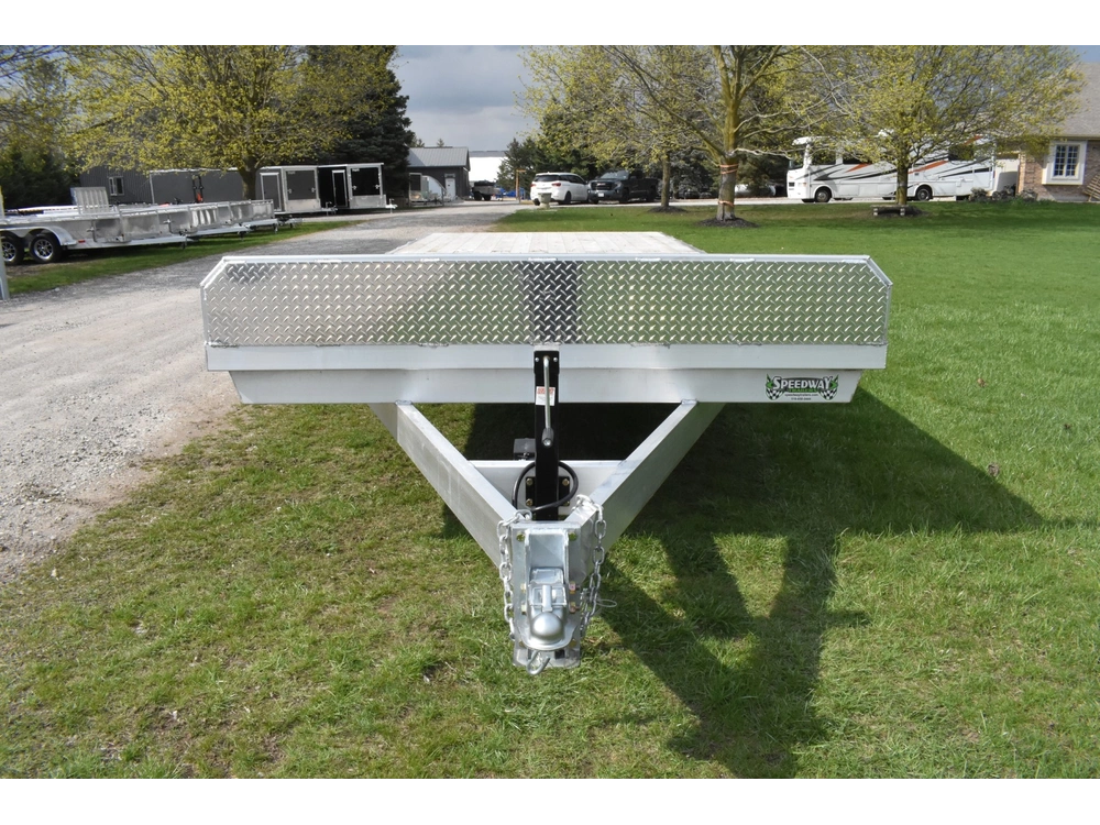 2027 Enbeck Aluminum Deck Over 8.5' X 20 5-ton Tandem Axle alt