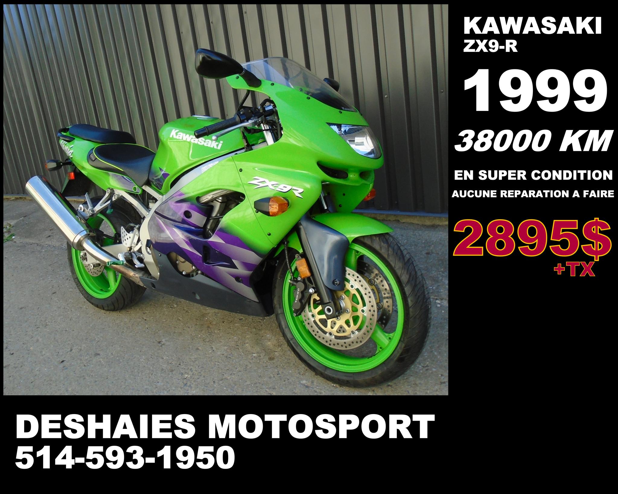 1999 Kawasaki zx9 for sale in Montréal | Shop A Ride