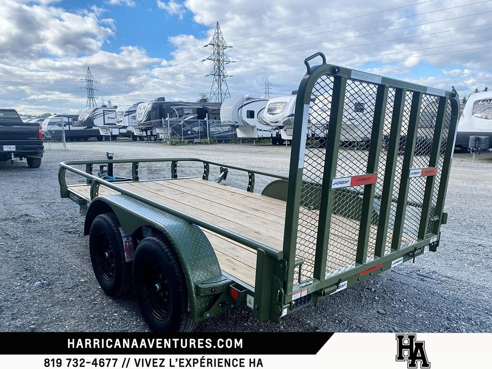 Horizon Remorque 12x77x22 Double Essieux 2027 alt