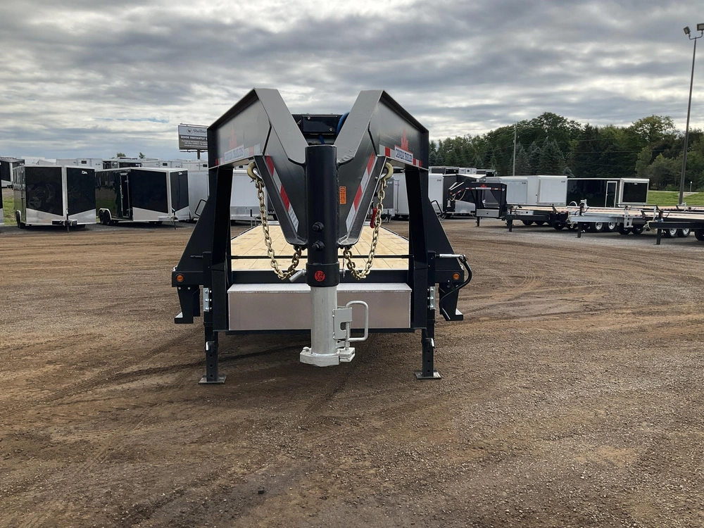 2027 Canada Trailers 8.5x28 10.5 Ton Gooseneck Equipment Trailer alt