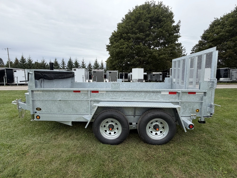 2026 Competition Trailers Galvanized Dump 7' X 12' Ta 5t alt