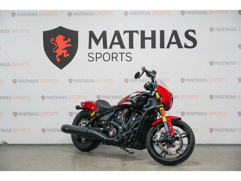 Indian Motorcycle 101 Scout Sunset Red 2025 alt