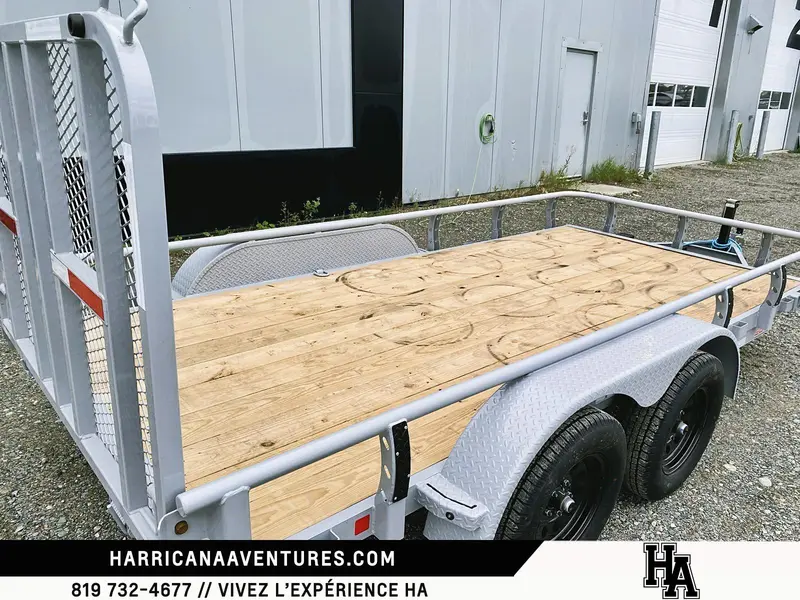 Horizon REMORQUE 14X77X22 double essieu 2027