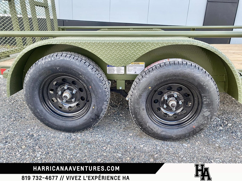 2027 Horizon Remorque 12x77x22 Double Essieux alt