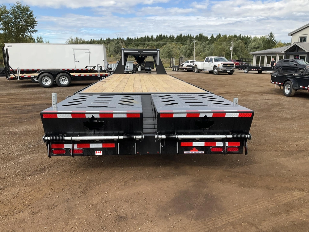 2027 Canada Trailers 8.5x28 10.5 Ton Gooseneck Equipment Trailer alt