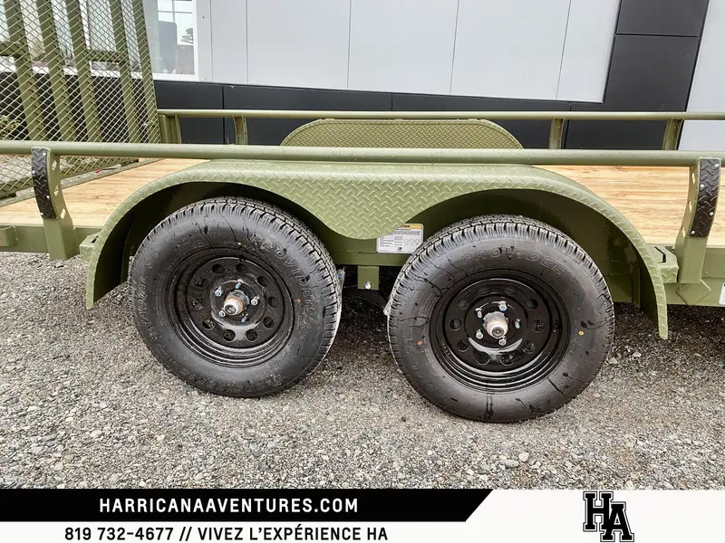 Horizon REMORQUE 14X77X22 double essieu 2027