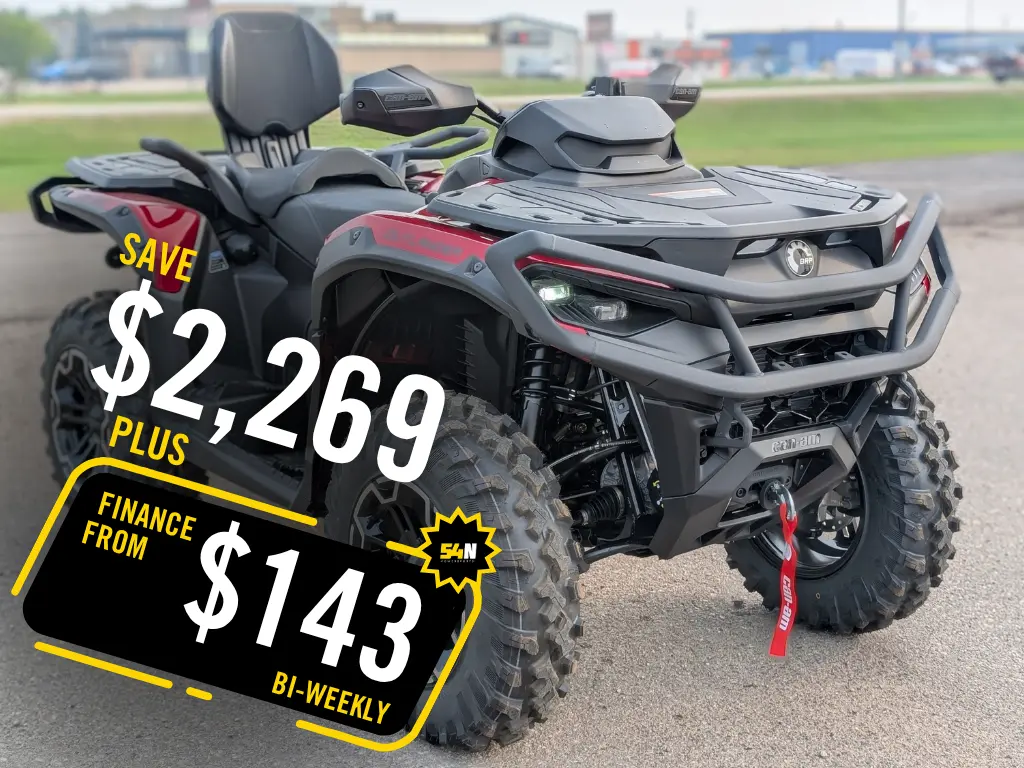 2026 Can-Am Outlander XT 850 Max - Fiery Red 