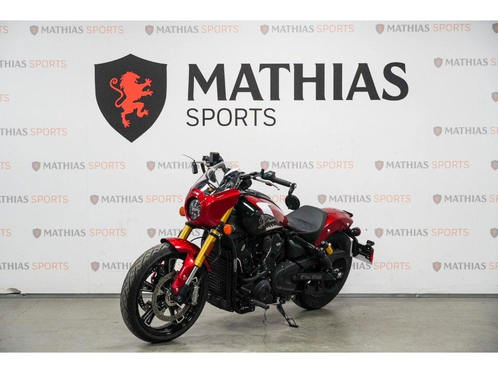Indian Motorcycle 101 Scout Sunset Red 2025 alt