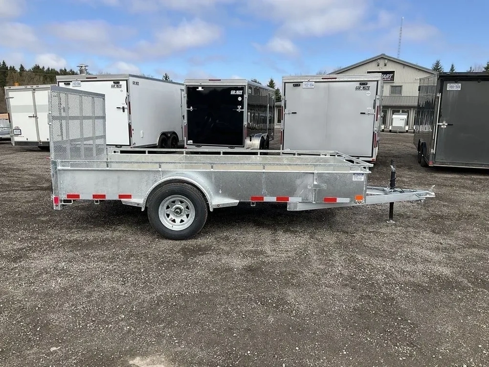 2027 Canada Trailers 6x12 Galvanized Utility Trailer alt