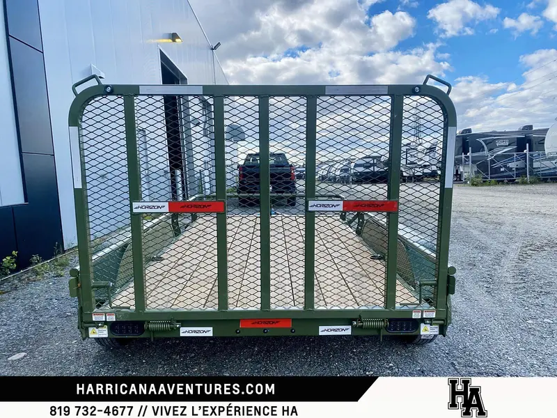 Horizon REMORQUE 12X77X22 double essieux 2027