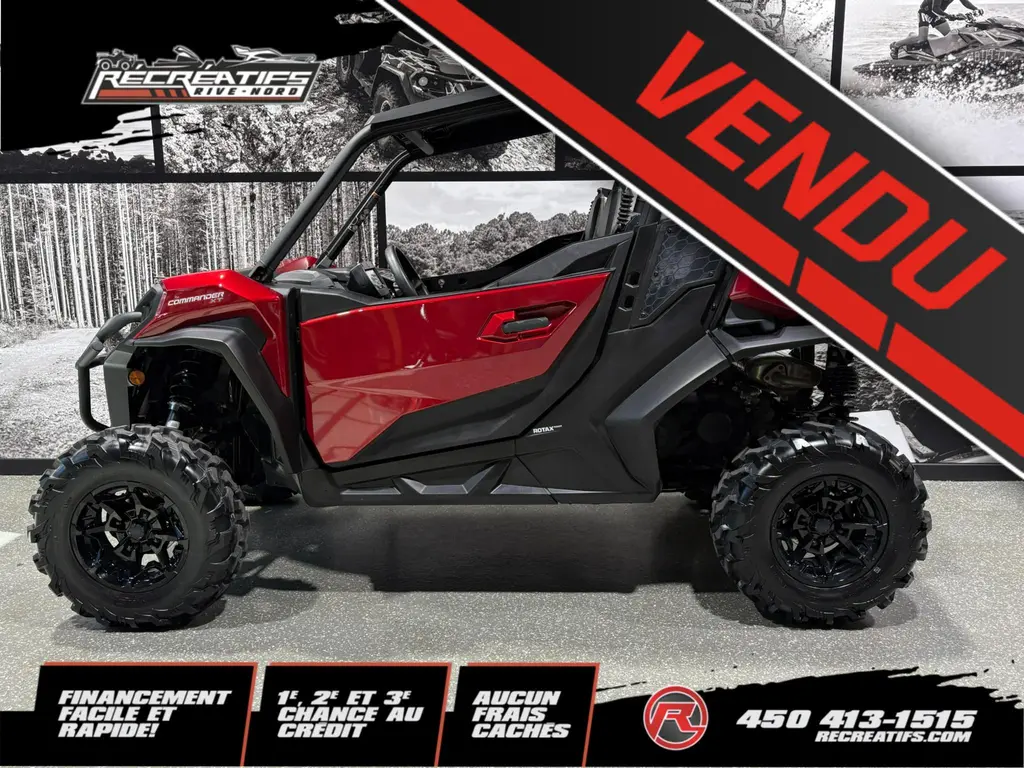Can-Am COMMANDER 700 XT DPS 2026 - **DEMO COMME NEUF!!**