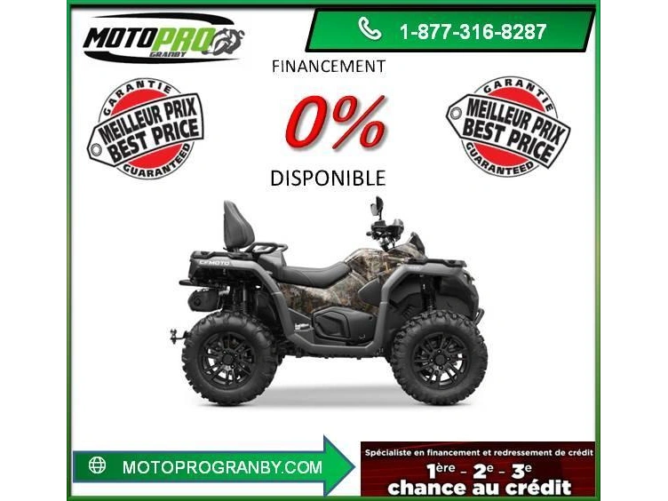 2027 Cfmoto Cforce 1000 Touring Cforce1000 Touring Vrai 2 Places Camo Camouflage alt