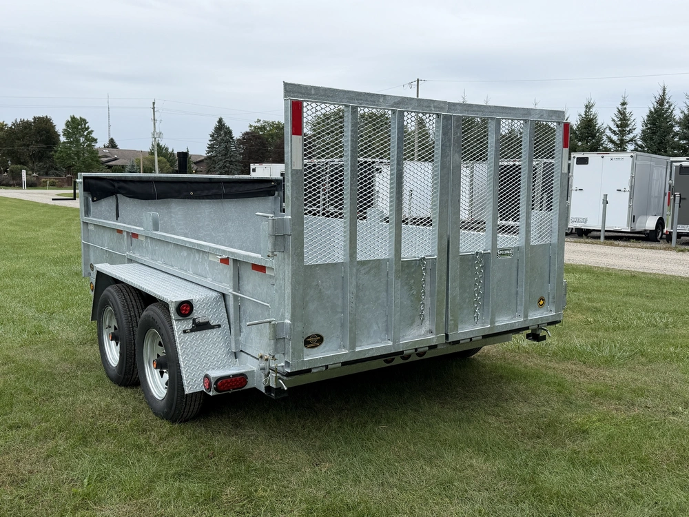 2026 Competition Trailers Galvanized Dump 7' X 12' Ta 5t alt