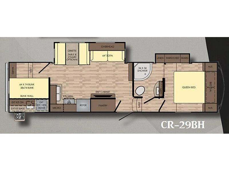 2018 Crossroads Cruiser 29bh