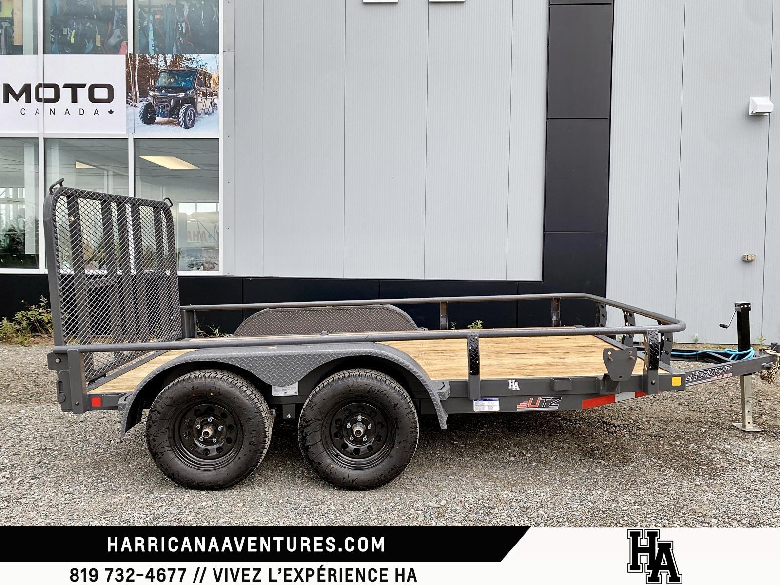2027 Horizon REMORQUE 12X77X22 double essieux
