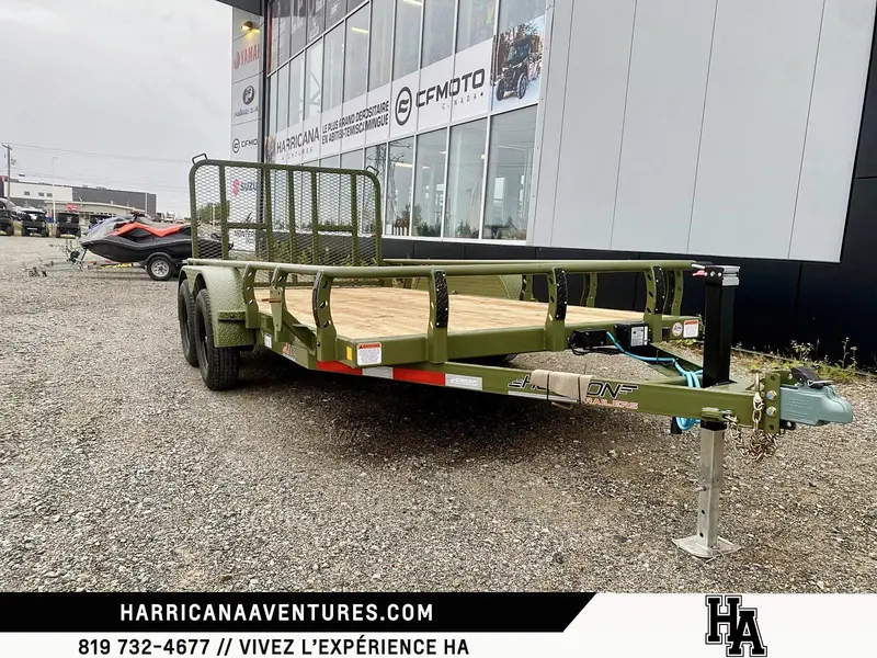 Horizon REMORQUE 14X77X22 double essieu 2027