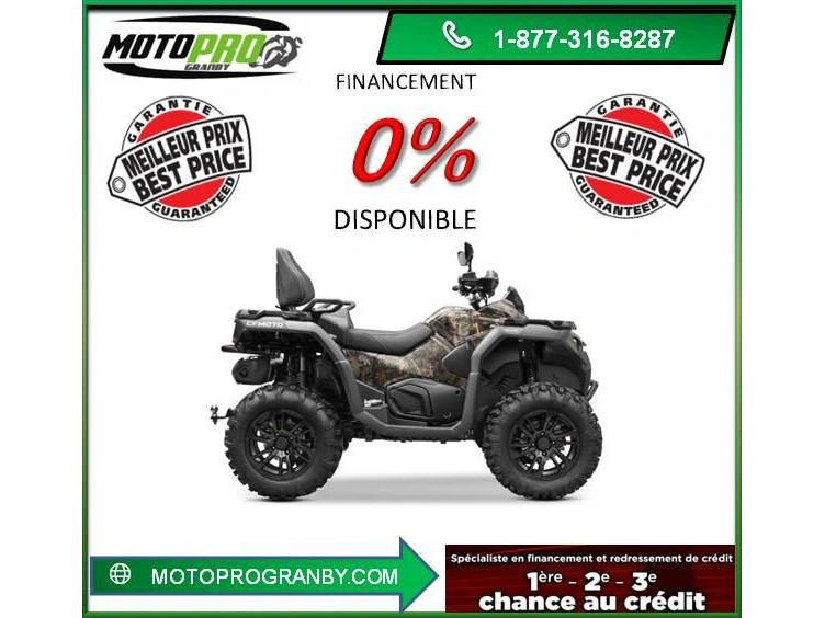 2027 Cfmoto Cforce 1000 Touring Cforce1000 Touring Vrai 2 Places Camo Camouflage alt