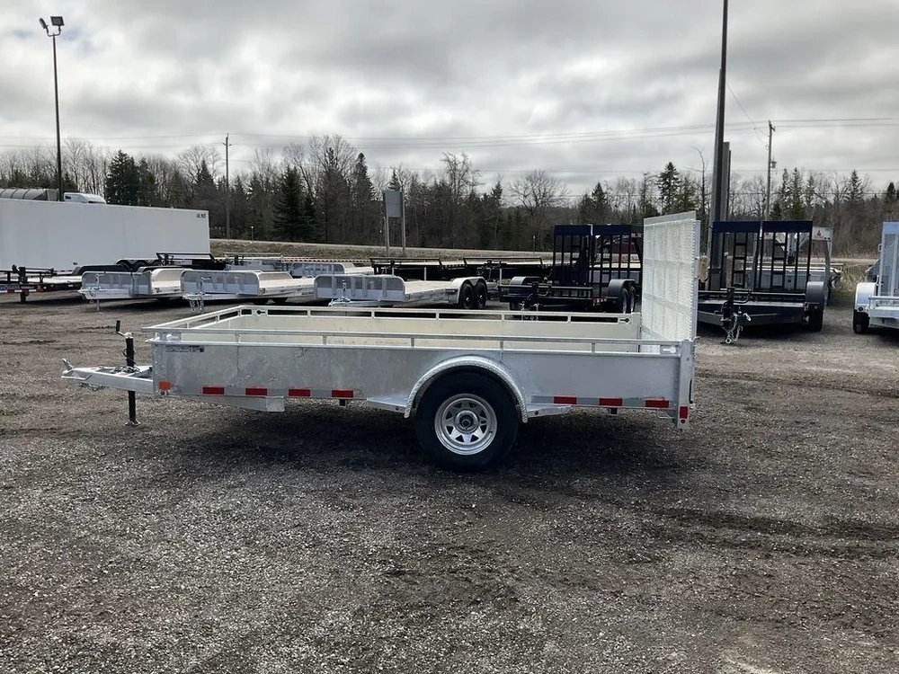 2027 Canada Trailers 6x12 Galvanized Utility Trailer alt