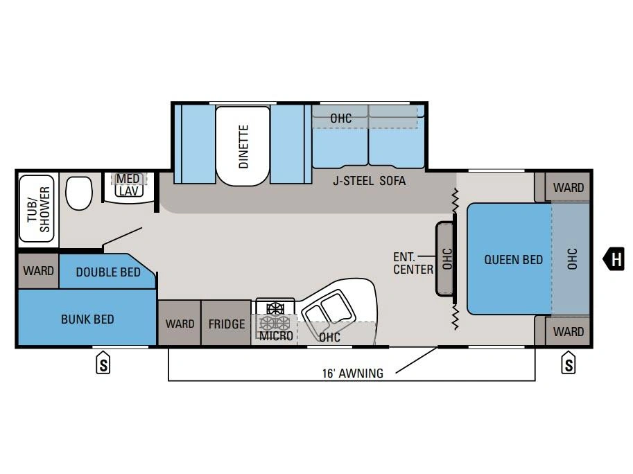 Jayco Jayflight 267bhs 2012 alt