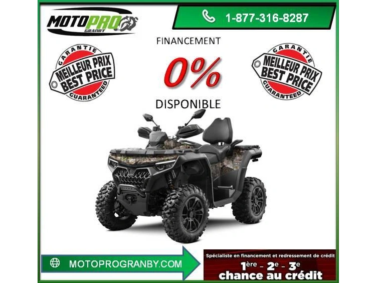 2027 Cfmoto Cforce 800 Touring Cforce800 Touring Vrai 2 Places Financement Camo alt