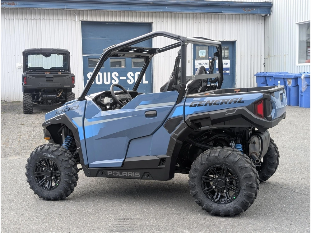 2026 Polaris General 1000 Premium Zenith Blue Côte À Côte Travail Sport Polyvalent Benne Performance Sentier Transport Remorquage Chasse Bois Suspension Haut De Gamme Commander Teryx Wolverine Rmax alt