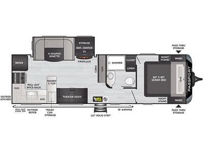 Keystone Rv Passport 2704rk 2022 alt
