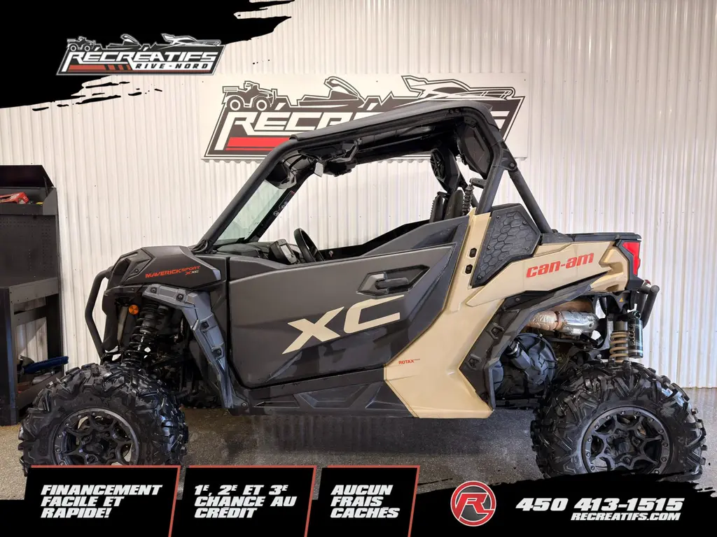Can-Am MAVERICK 1000R SPORT XXC **SEULEMENT 583KM!!** 2023