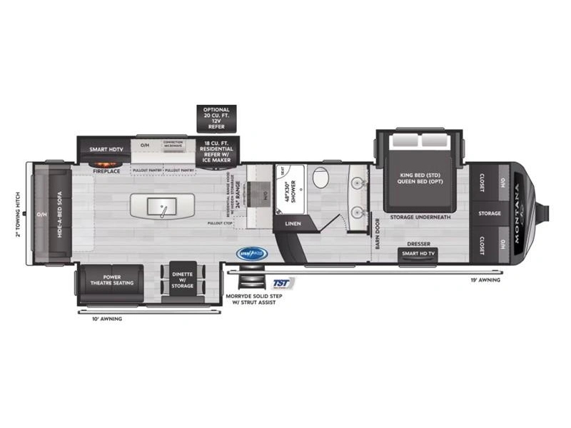 2022 Keystone Rv Montana 3231ck alt