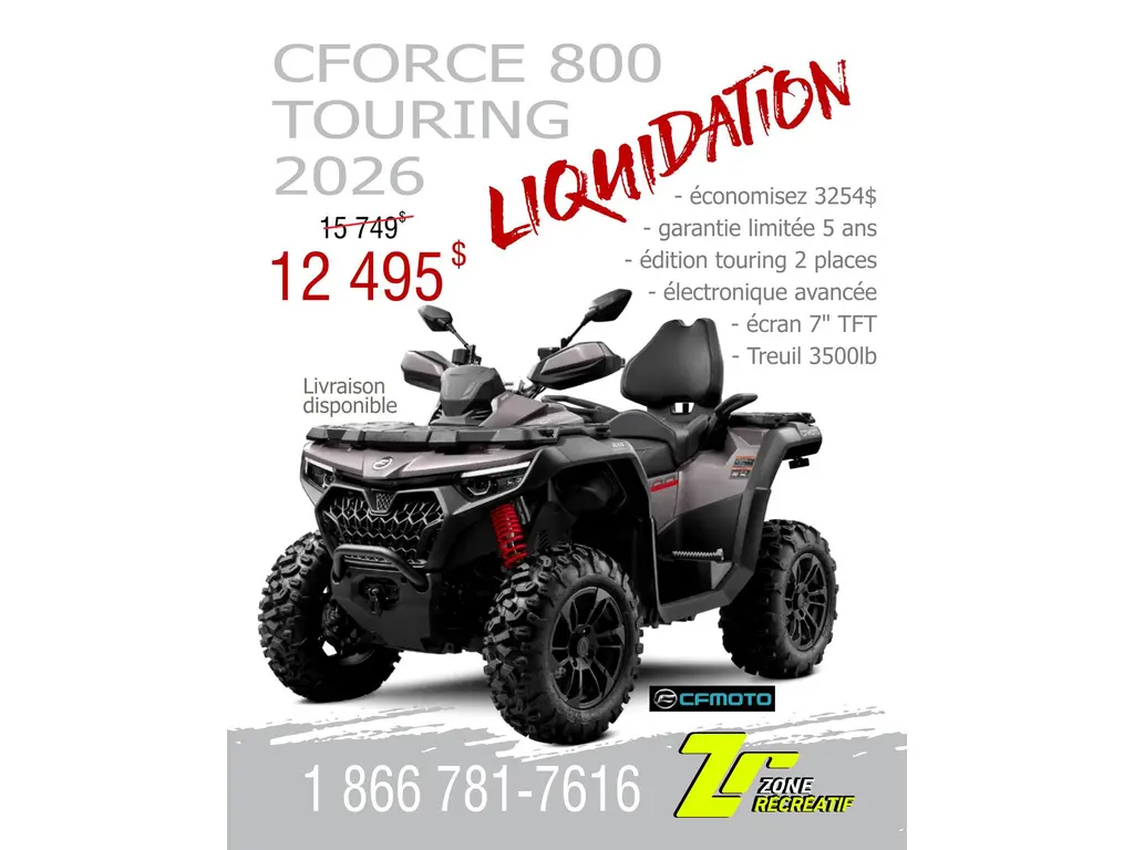 CFMOTO CFORCE 800 TOURING 2026