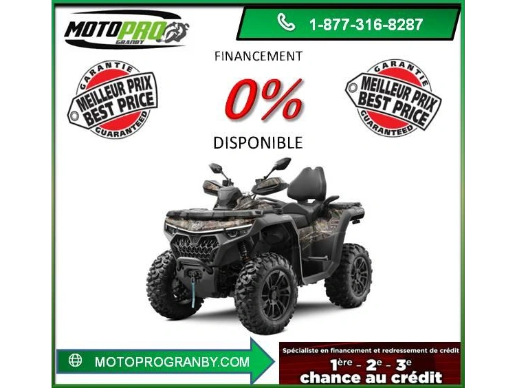2027 Cfmoto Cforce 1000 Touring Cforce1000 Touring Vrai 2 Places Camo Camouflage alt