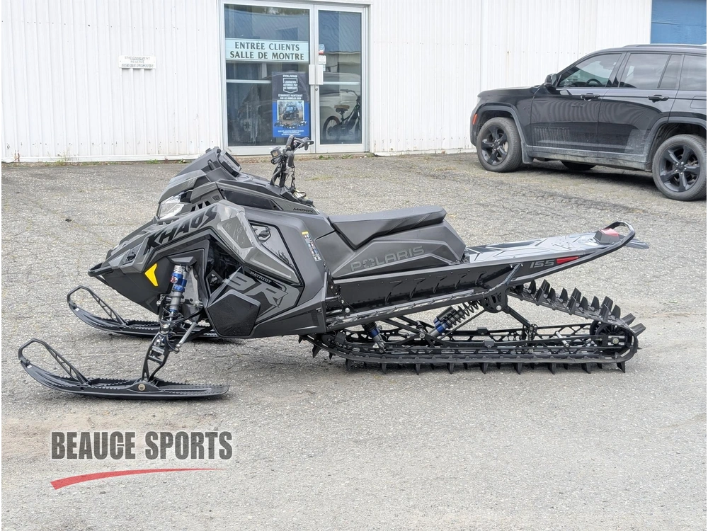 2025 Polaris Patriot 9r Rmk Khaos 155 Motoneige Montagne Technique Arbres Sidehill Poudreuse Profonde Hors-piste Boondocking Joueuse Haute Performance 2 Temps Neuve Summit Freeride Mountain Cat alt