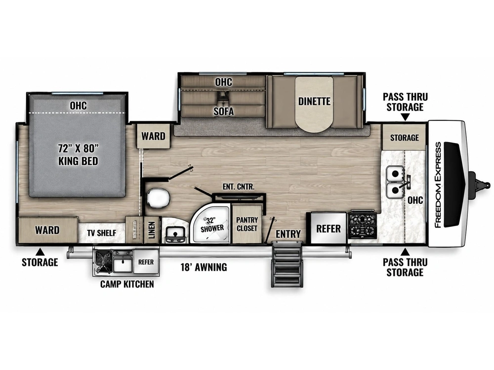 Coachmen Freedom Express 259fkds 2021 alt