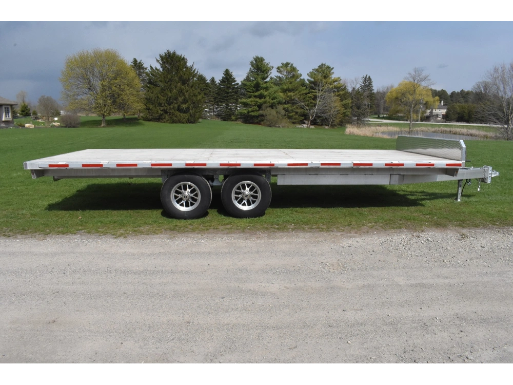 2027 Enbeck Aluminum Deck Over 8.5' X 20 5-ton Tandem Axle alt