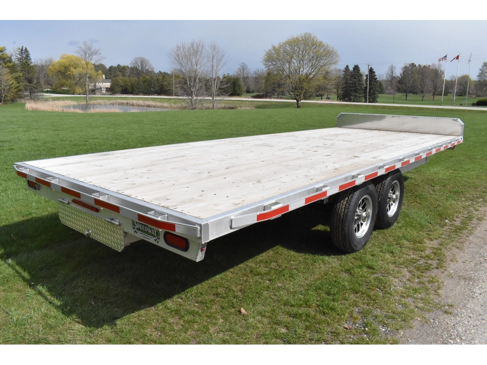 2027 Enbeck Aluminum Deck Over 8.5' X 20 5-ton Tandem Axle alt