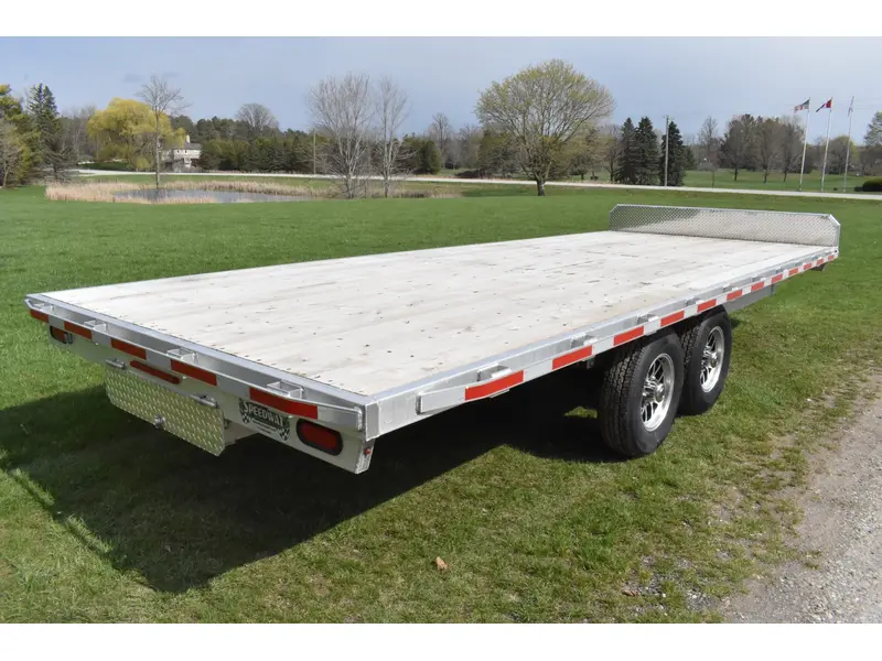 Enbeck Aluminum Deck Over 8.5' x 20 5-Ton Tandem Axle 2027