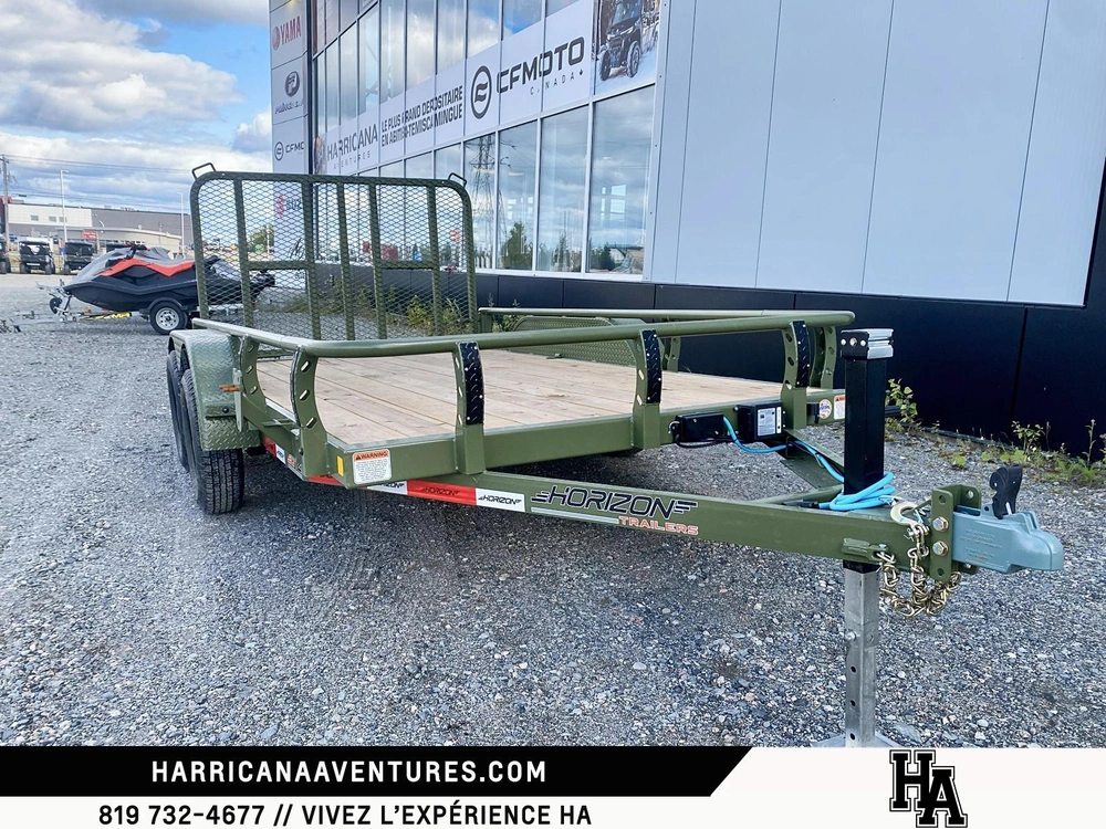 Horizon Remorque 12x77x22 Double Essieux 2027 alt