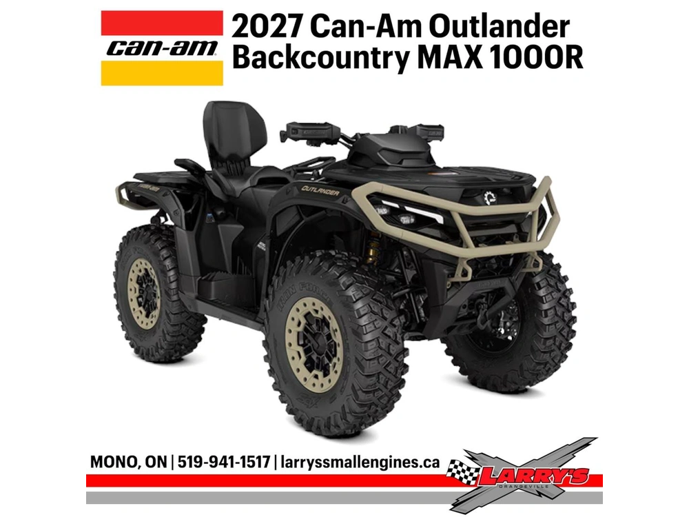 2027 Can-am Outlander Max Backcountry 1000r 5gva alt