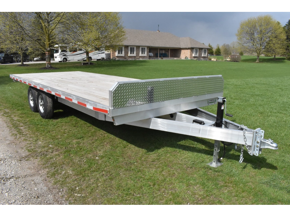 2027 Enbeck Aluminum Deck Over 8.5' X 20 5-ton Tandem Axle alt