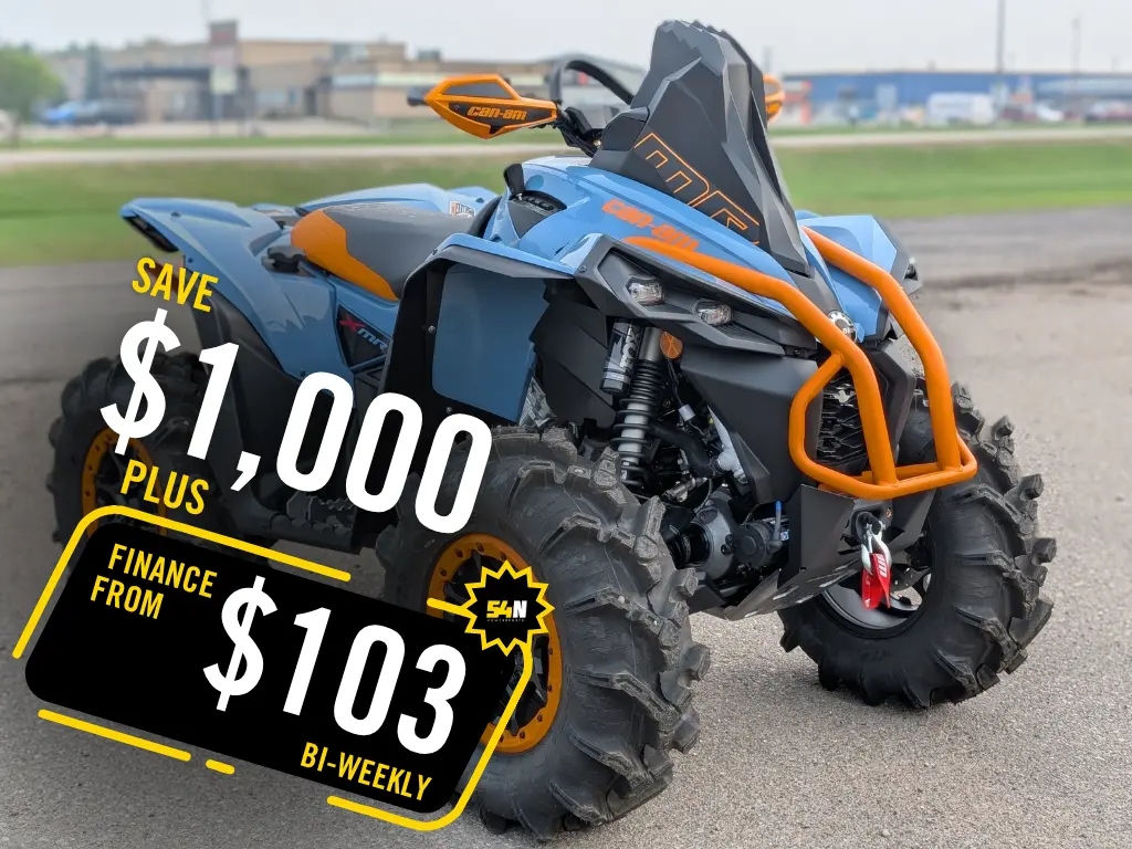 New 2026 Can-Am Renegade X mr 1000R - Scandi Blue & Orange Crush