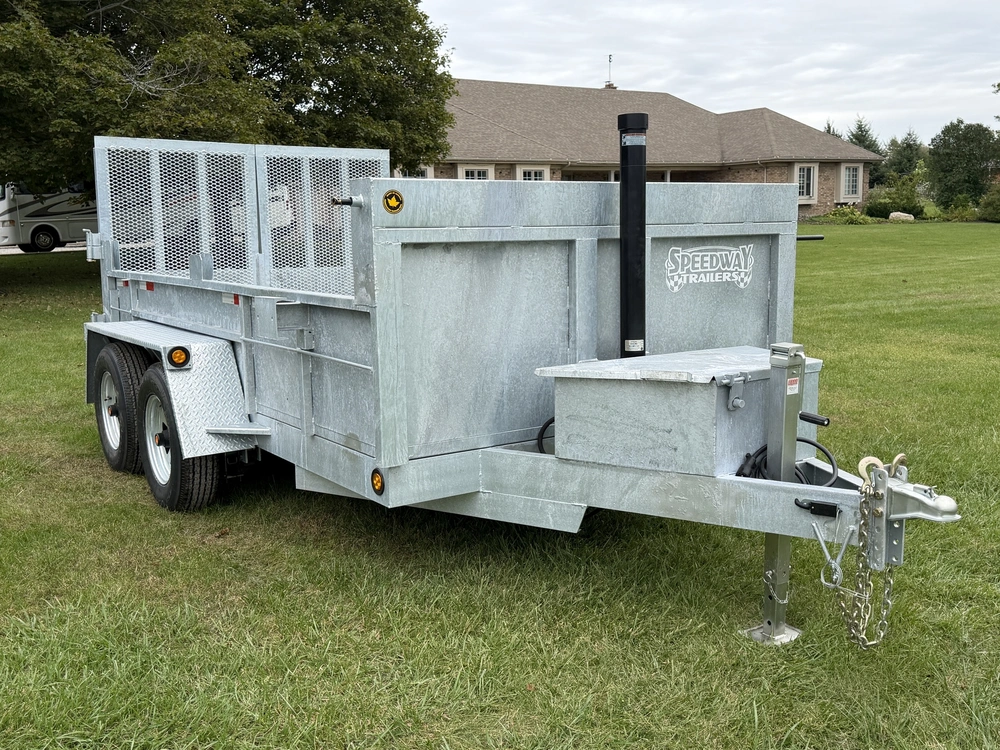 2026 Competition Trailers Galvanized Dump 7' X 12' Ta 5t alt