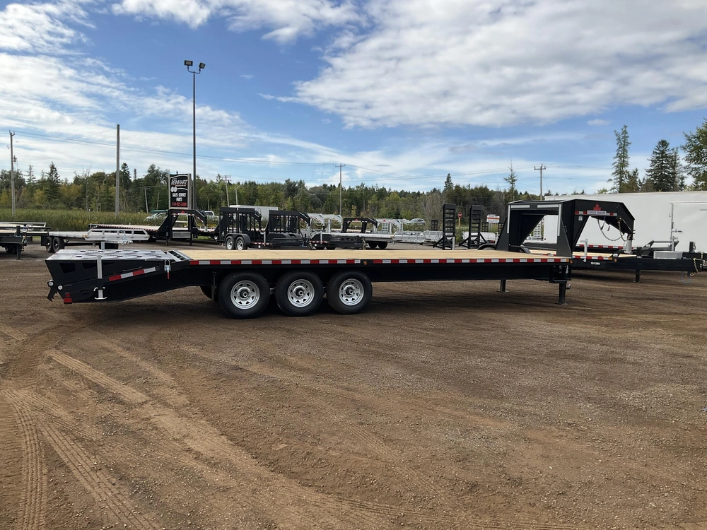 2027 Canada Trailers 8.5x28 10.5 Ton Gooseneck Equipment Trailer alt