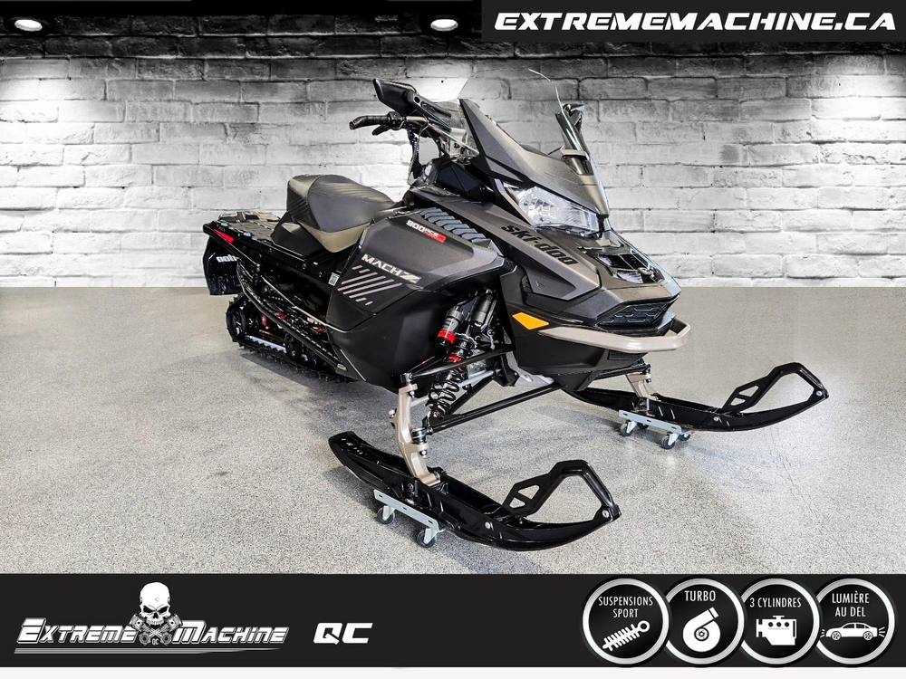 Skidoo Ski Doo Mach Z 900 Turbo R Prêt Pour La Saison!!! 2022 alt