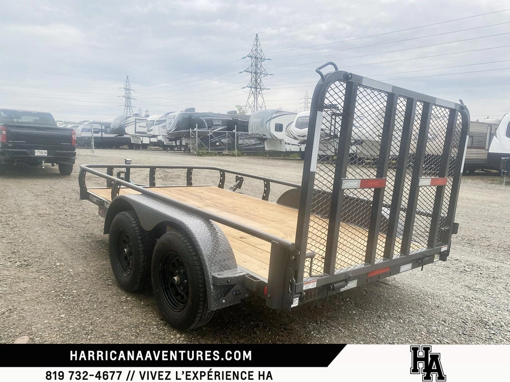 2027 Horizon Remorque 12x77x22 Double Essieux alt